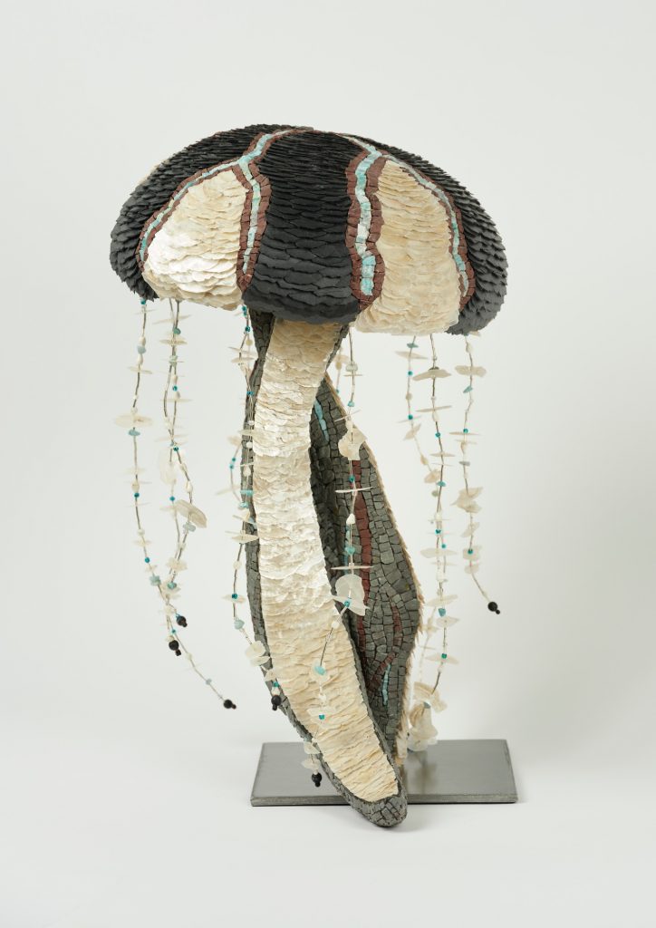 sculpture, mosaic, mother-of-pearl